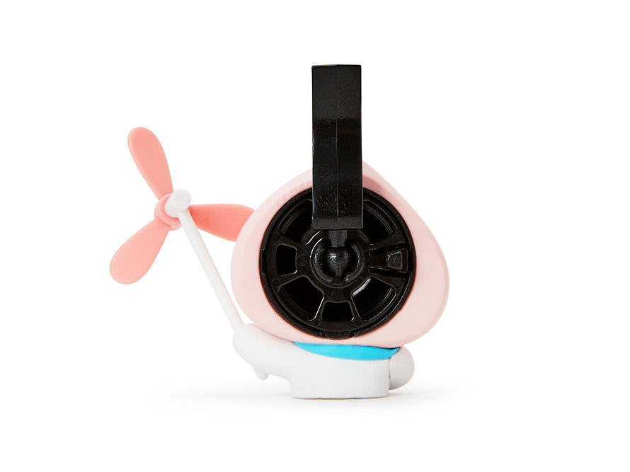 Kakao Friends: Pinwheel Car air Freshener Little Apeach 바람개비 방향제 리틀어피치