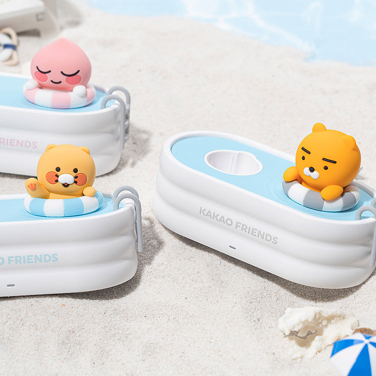 Kakao Friends: Rechargable Cradle Fan (Swimming Pool Edition) 충전식 요람팬(수영장 에디션)