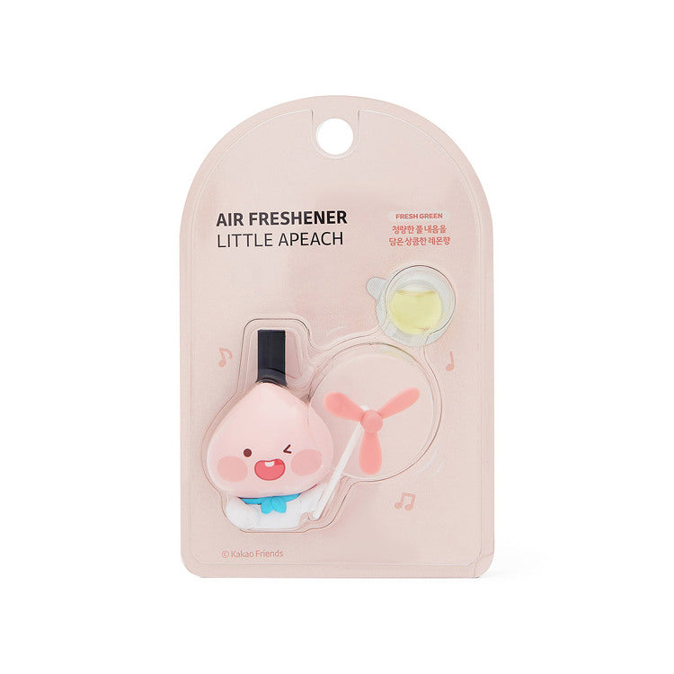 Kakao Friends: Pinwheel Car air Freshener Little Apeach 바람개비 방향제 리틀어피치