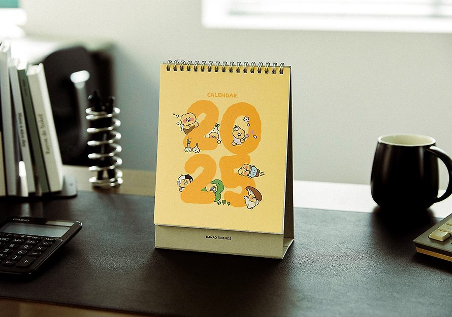 2025 Desk Calendar (Korean)