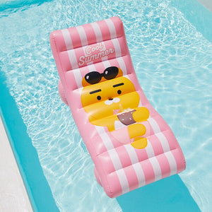 Kakao Friends: Cool summer sunbed Tube Ryan 쿨썸머 썬베드형 튜브 라이언