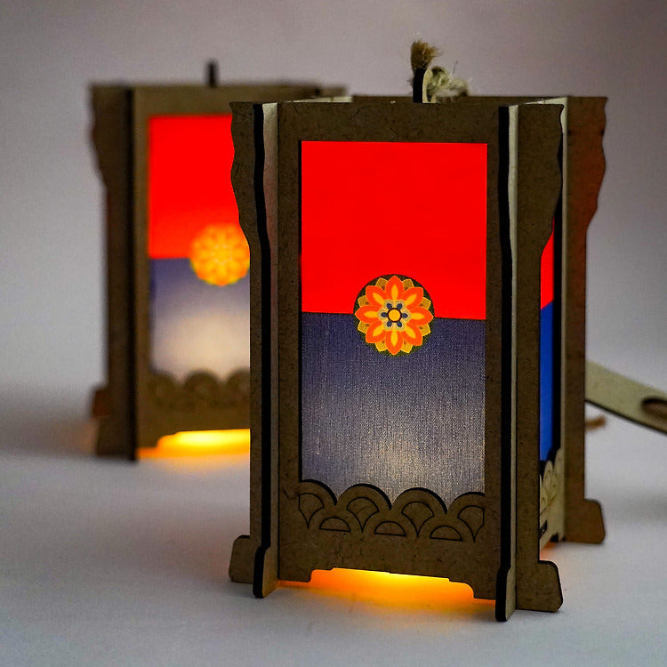 COPE JEJU: DIY Cheongsa Lantern Making DIY 청사초롱 만들기