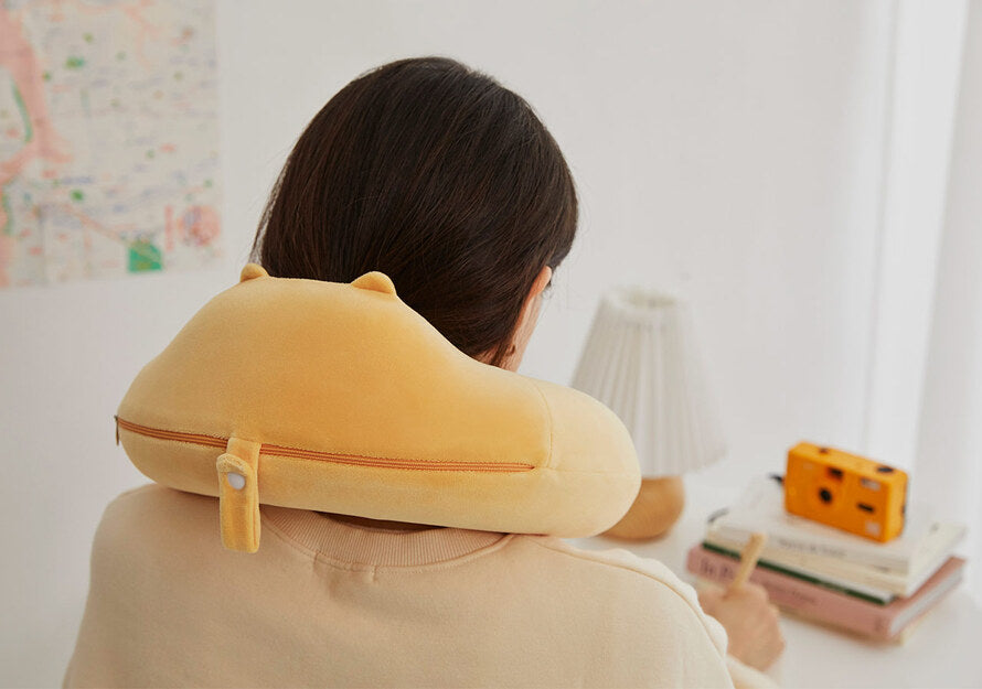 Kakao Friends: Neck Pillow Choonsik 메모리폼 목베게 춘식이