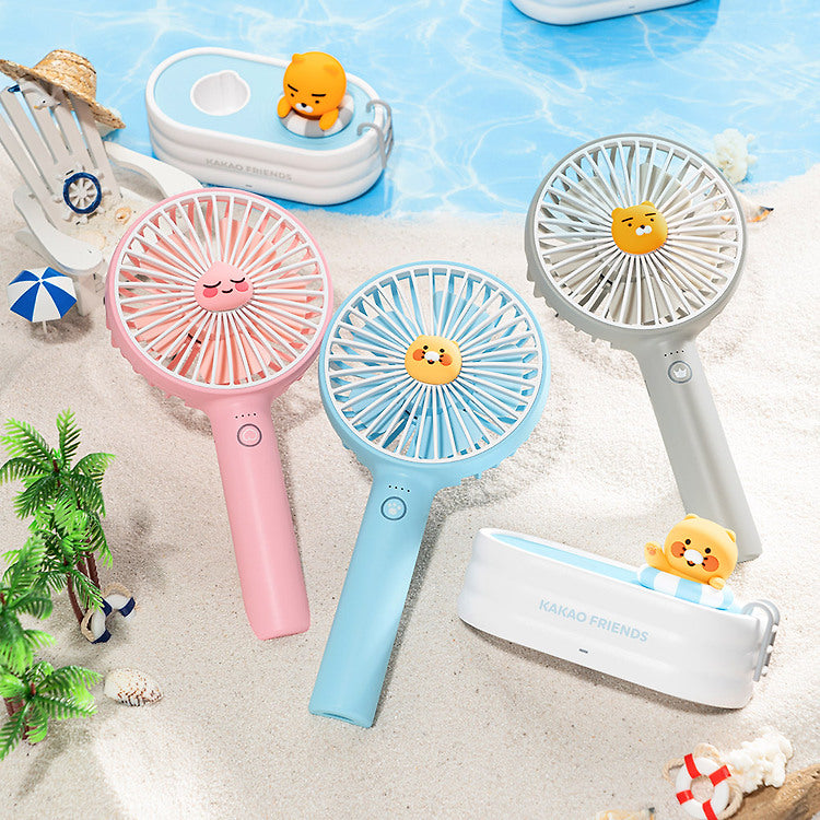 Kakao Friends: Rechargable Cradle Fan (Swimming Pool Edition) 충전식 요람팬(수영장 에디션)