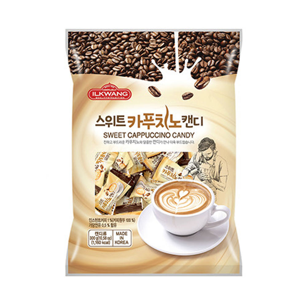 [IL KWANG] Sweet Cappuchino Candy 280g - 일광 스위트 카푸치노 캔디 280g