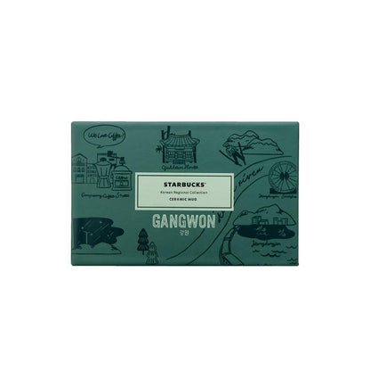 [K-Starbucks] Korean Regional Collection GANGWON Mug - 안녕 강원 머그 355ml