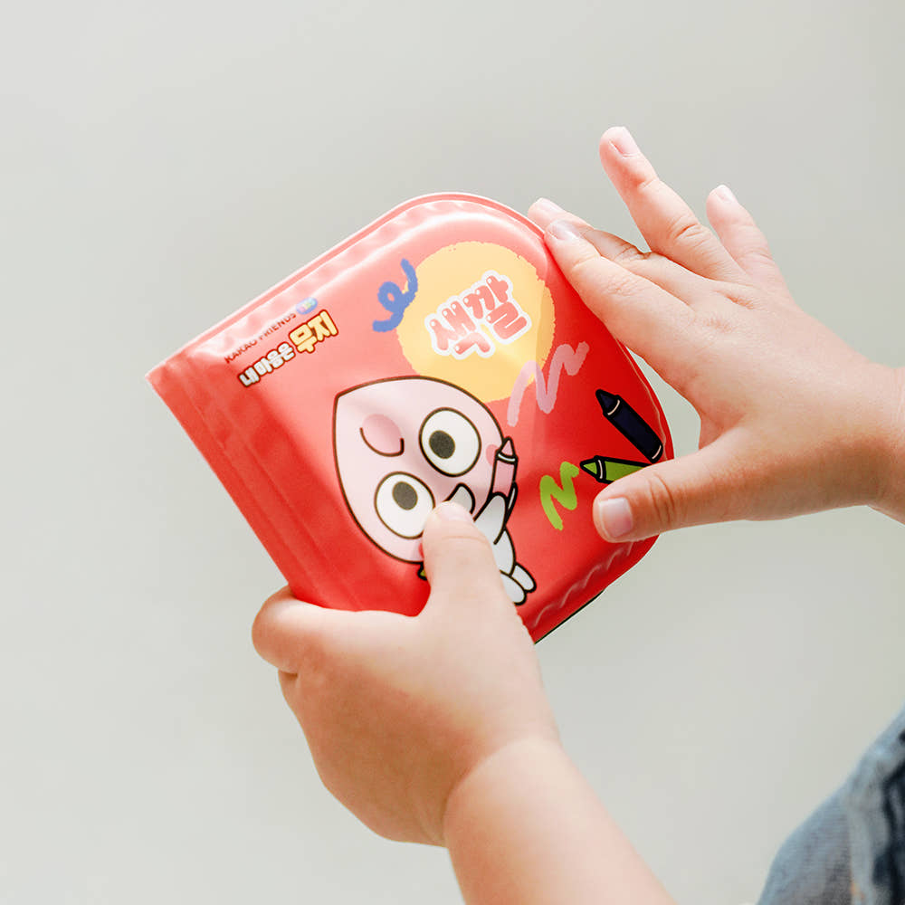 [KAKAO FRIENDS] Kids Waterproof Bath Book 3pc set - 내 마음은 무지 목욕놀이 어린이용 책 3개 세트