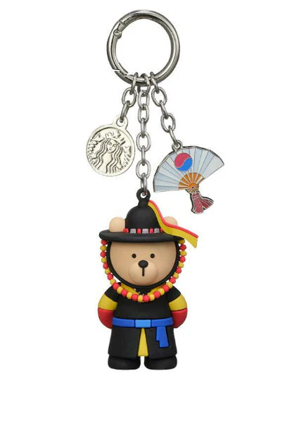 [K-Starbucks] Korean Regional Collection GYEONGGI KEYCHAIN 스타벅스 안녕 경기 베어리스타 키체인