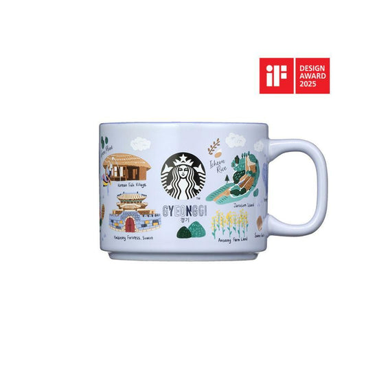 [K-Starbucks] Korean Regional Collection GYEONGGI Mug - 안녕 경기 머그 355ml
