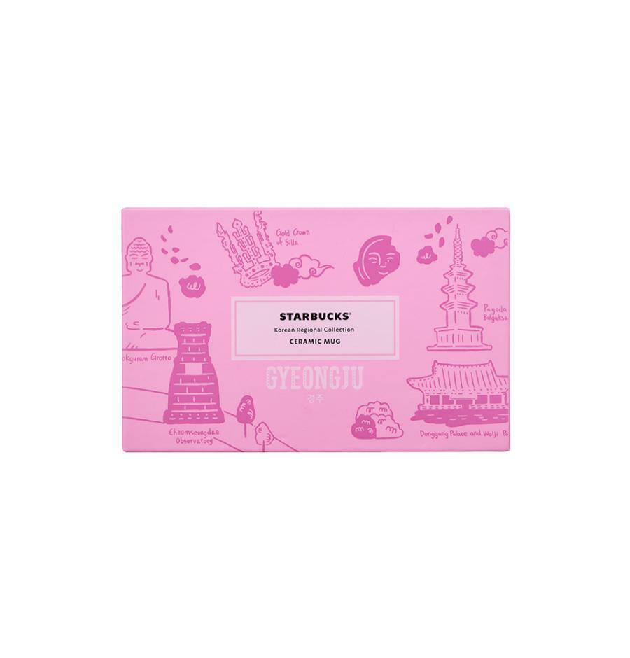 [K-Starbucks] Korean Regional Collection GYEONGJU Mug - 안녕 경주 머그 355ml