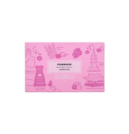 [K-Starbucks] Korean Regional Collection GYEONGJU Mug - 안녕 경주 머그 355ml