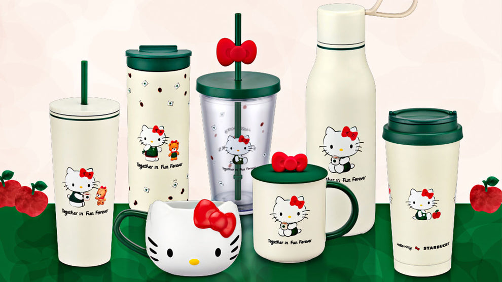 [K-Starbucks X Hello Kitty] SS Cold Cup 473ml - 한국 스타벅스 헬로 키티 SS 콜드컵 4 ...