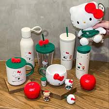 K-Starbucks X Hello Kitty] Barista Hello Kitty Doll - 한국 스타