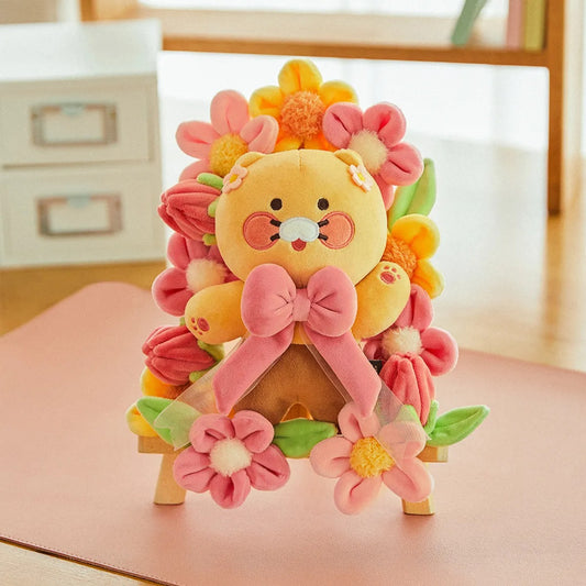 [KAKAO FRIENDS] Standing Wreath Choonsik - 화환 인형 춘식이