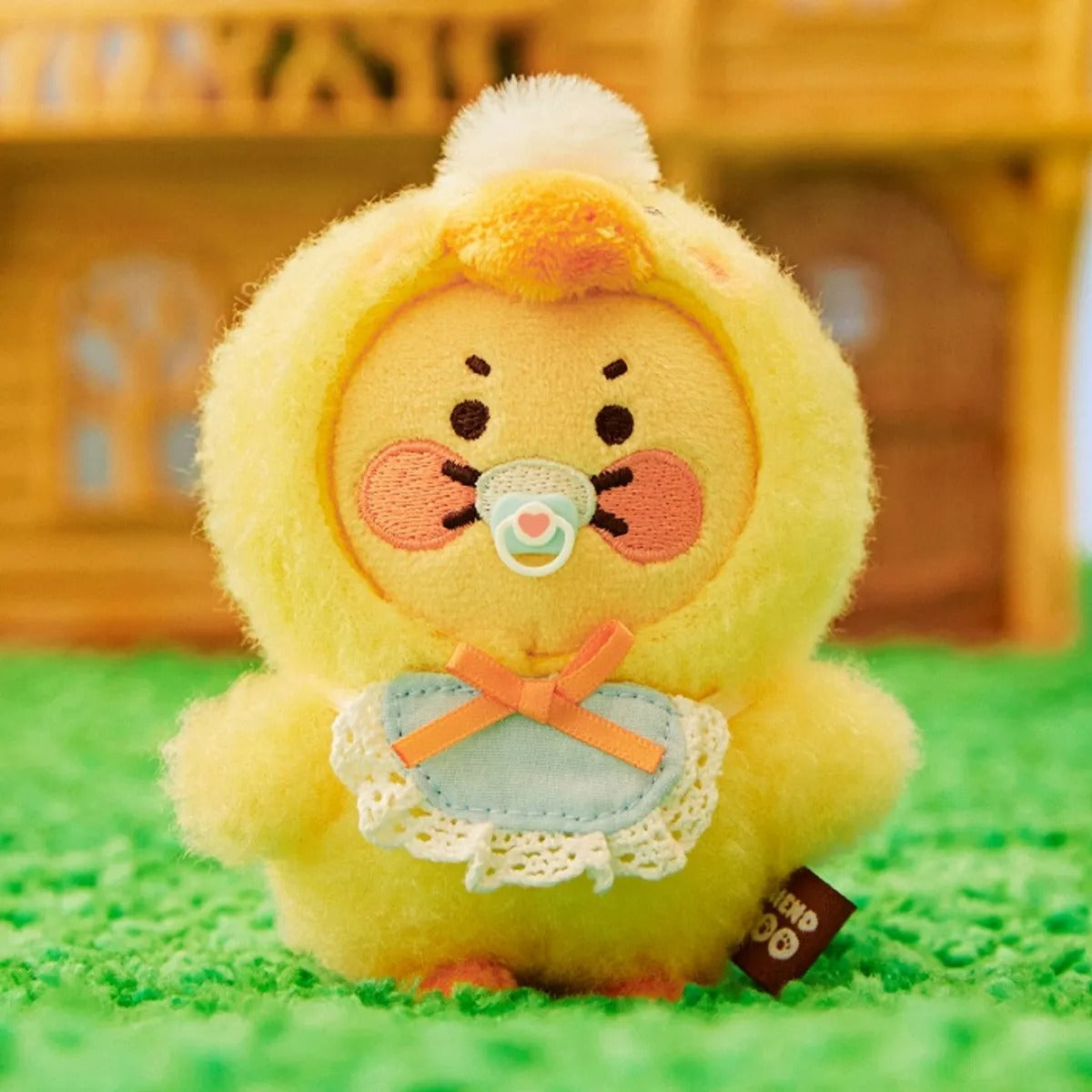 [KAKAO FRIENDS] FriendZoo Duck Keychain Doll Choonsik - 프렌ZOO 춘식이 오리 키링인형