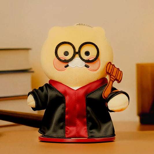 [KAKAO FRIENDS] ProChoon Judge Standing Keychain Doll Choonsik - 프로춘 판사 스탠딩 키링인형 춘식이