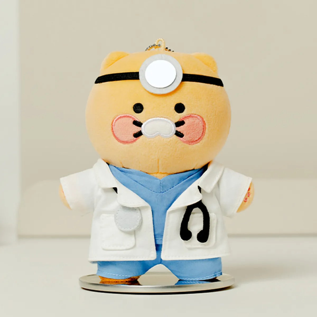 [KAKAO FRIENDS] ProChoon Doctor Standing Keychain Doll Choonsik  - 프로춘 의사 스탠딩 키링인형 춘식이