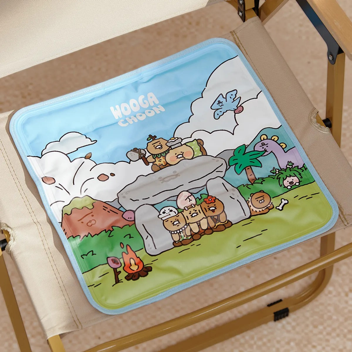 [KAKAO FRIENDS] Uga Chunga Double-Sided Cooling Mat_Friends - 우가춘가 양면 쿨매트 프렌즈