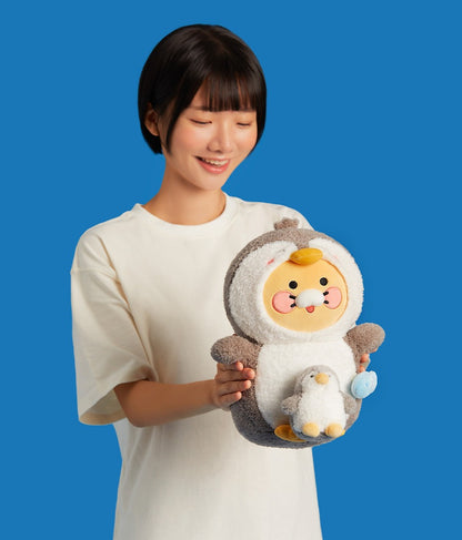 [KAKAO FRIENDS]  FriendZoo Penguin Doll Choonsik - 프렌ZOO 춘식이 펭귄 인형