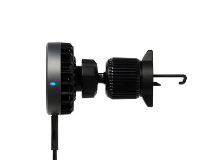 [KAKAO FRIENDS] MagSafe Cooling Fan Car Charger Choonsik - 블랙춘 Qi2 맥세이프 쿨링팬 차량용 충전기 춘식이