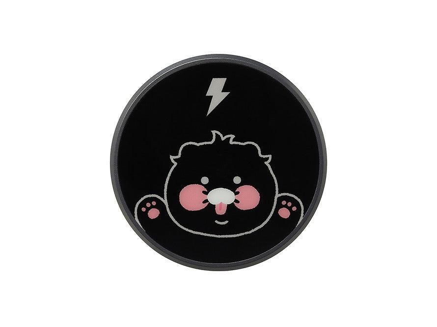 [KAKAO FRIENDS] MagSafe Cooling Fan Car Charger Choonsik - 블랙춘 Qi2 맥세이프 쿨링팬 차량용 충전기 춘식이