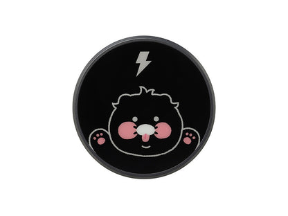 [KAKAO FRIENDS] MagSafe Cooling Fan Car Charger Choonsik - 블랙춘 Qi2 맥세이프 쿨링팬 차량용 충전기 춘식이