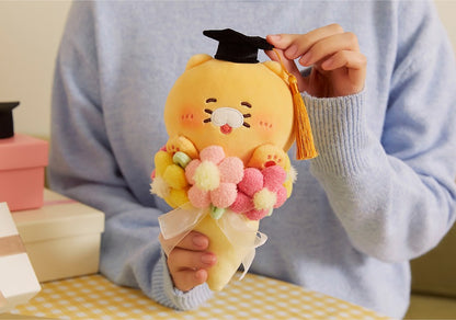 [KAKAO FRIENDS] Graduation Flower Doll Choonsik - 졸업 축하 플라워 인형 춘식이