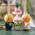 [KAKAO FRIENDS] Wedding Brick Figure Choonsik - 해피 웨딩 브릭피규어 춘식이