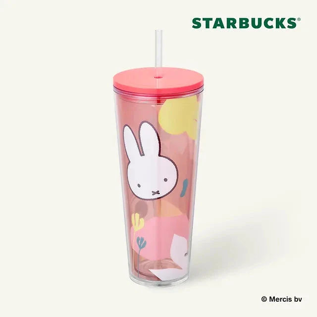 [STARBUCKS X MIFFY] 70th Year Forever Miffy Cold Cup 710ml - 포에버 미피 콜드 컵 (710ml)