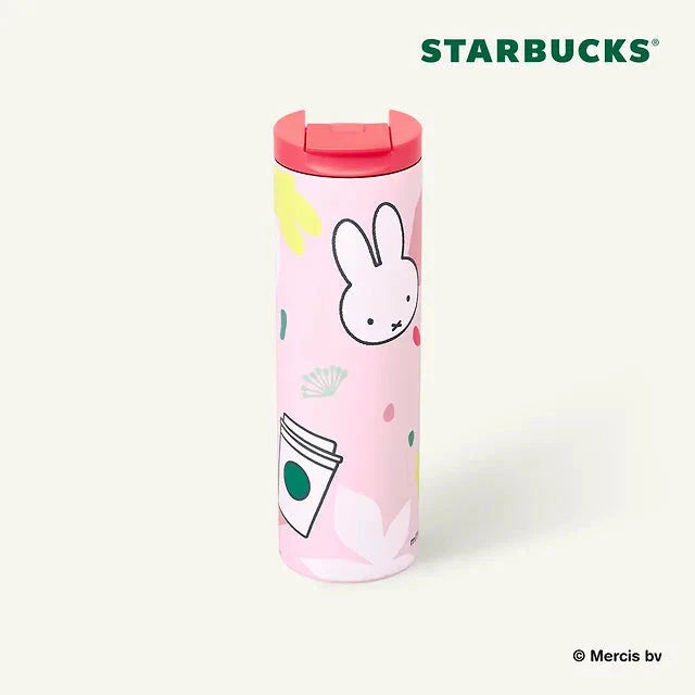 [STARBUCKS X MIFFY] 70th Year SS Forever Miffy Troy Tumbler 473ml - 포에버 미피 트로이 텀블러 (473ml)
