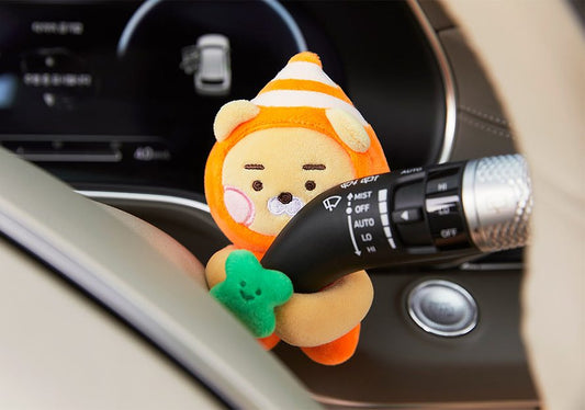 [KAKAO FRIENDS] Ryan Safety Fairy Deco Stuffy - 안전요정 차량 데코인형_라이언