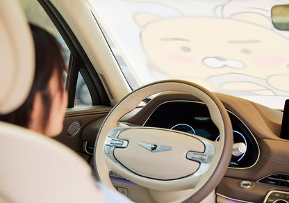 [KAKAO FRIENDS] Kakao Friends Car Windshield Sunshade	차량 전면 유리 햇빛 가리개_프렌즈