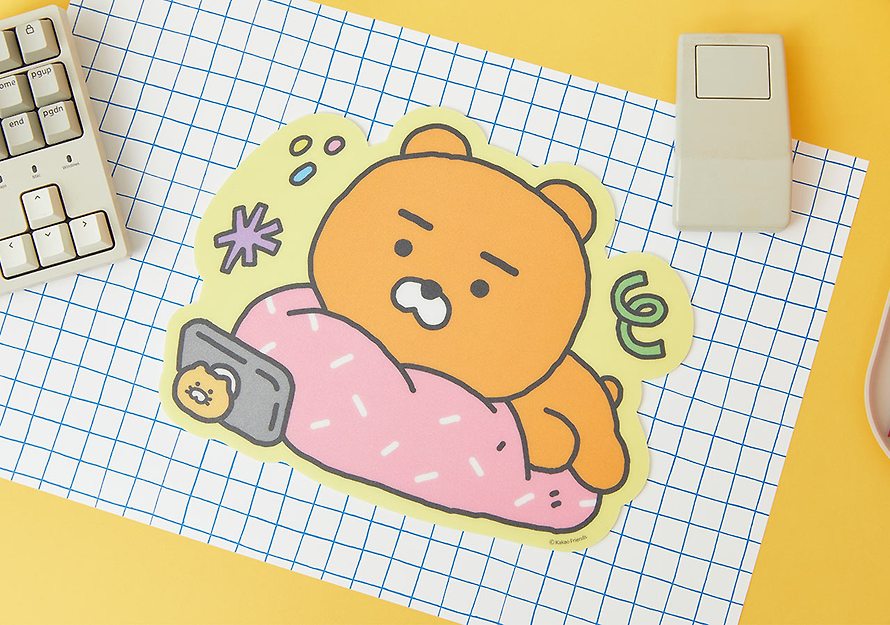 [KAKAO FRIENDS] Ryan Daily Mouse Pad - 데일리 마우스 패드 라이언