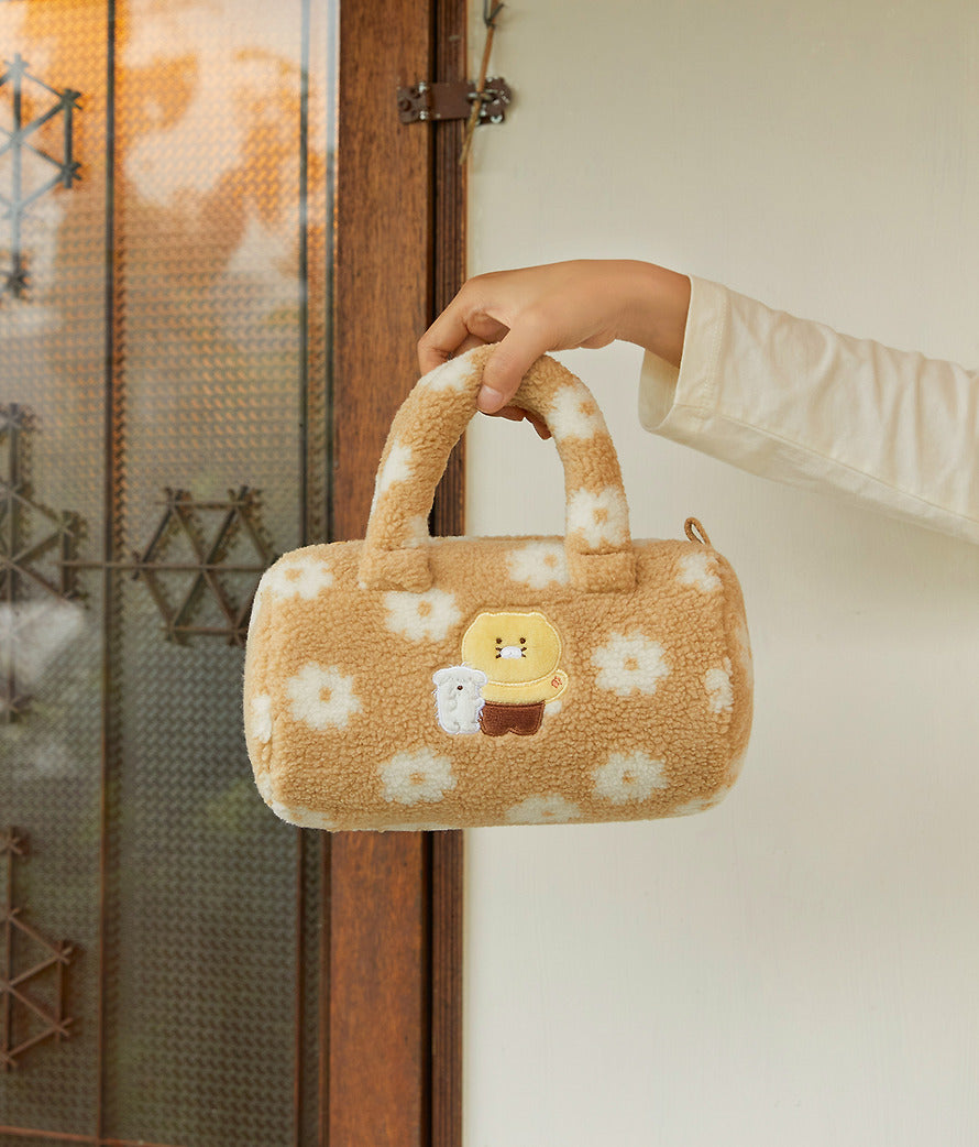 [KAKAO FRIENDS] Choonsik Country Style Buckle Tote Bag - 시골집 부클 토트백_춘식이