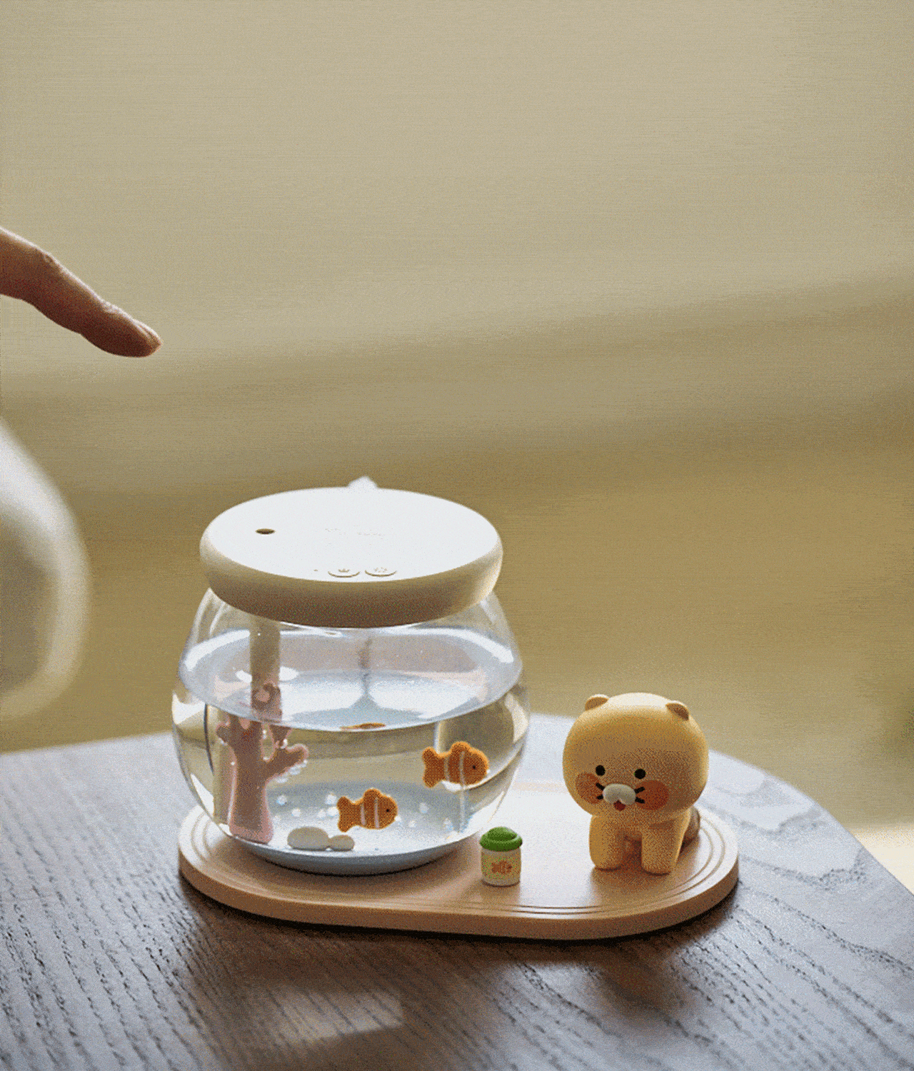 [KAKAO FRIENDS] Choonsik Fish Tank Humidifier 600ml - 어항 가습기 춘식이 600ml