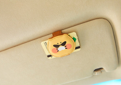 [KAKAO FRIENDS] Choonsik Car Sunglass Holder	차량용 선글라스 거치대_춘식이