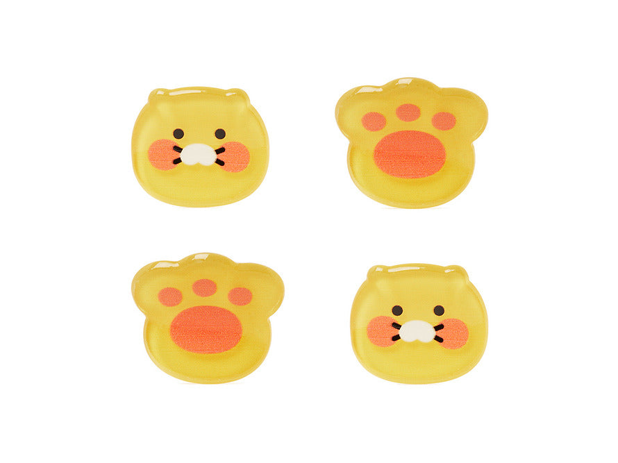 [KAKAO FRIENDS] Choonsik Mini Hairpin 4 pcs - 미니 헤어핀 4P_춘식이