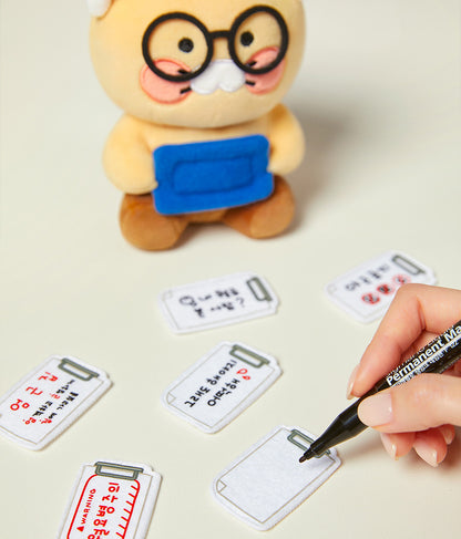 [KAKAO FRIENDS] Choonsik Office Message Board Stuffy - 직장인 메시지보드 인형_춘식이