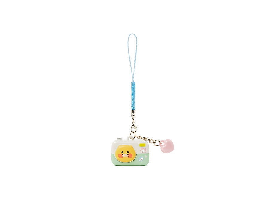 [KAKAO FRIENDS] Choonsik Savage Strap Keyring (Camera)	세비지 스트랩 키링 (카메라)_춘식이