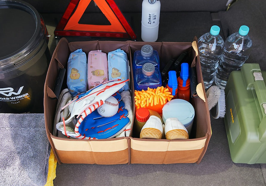 [KAKAO FRIENDS] Choonsik Car Trunk Organizer	차량용 트렁크 수납함_춘식이