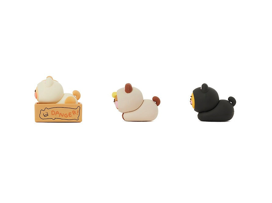 [KAKAO FRIENDS] Meow Mini Car Deco Figure Set - 냥냥 차량용 미니 데코 피규어 세트