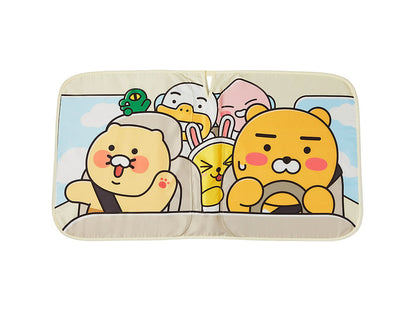 [KAKAO FRIENDS] Kakao Friends Car Windshield Sunshade	차량 전면 유리 햇빛 가리개_프렌즈
