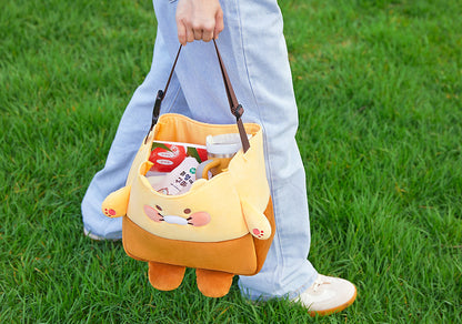 [KAKAO FRIENDS] Choonsik Car Headrest Organizer Basket	차량용 헤드레스트 수납 바구니_춘식이