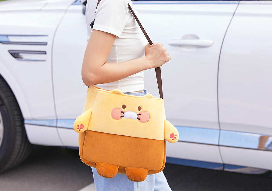 [KAKAO FRIENDS] Choonsik Car Headrest Organizer Basket	차량용 헤드레스트 수납 바구니_춘식이