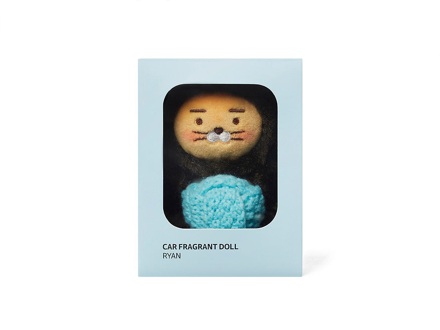 [KAKAO FRIENDS] Ryan Meow Car Fragrance Stuffy - 냥냥 차량용 향기나는 인형_라이언