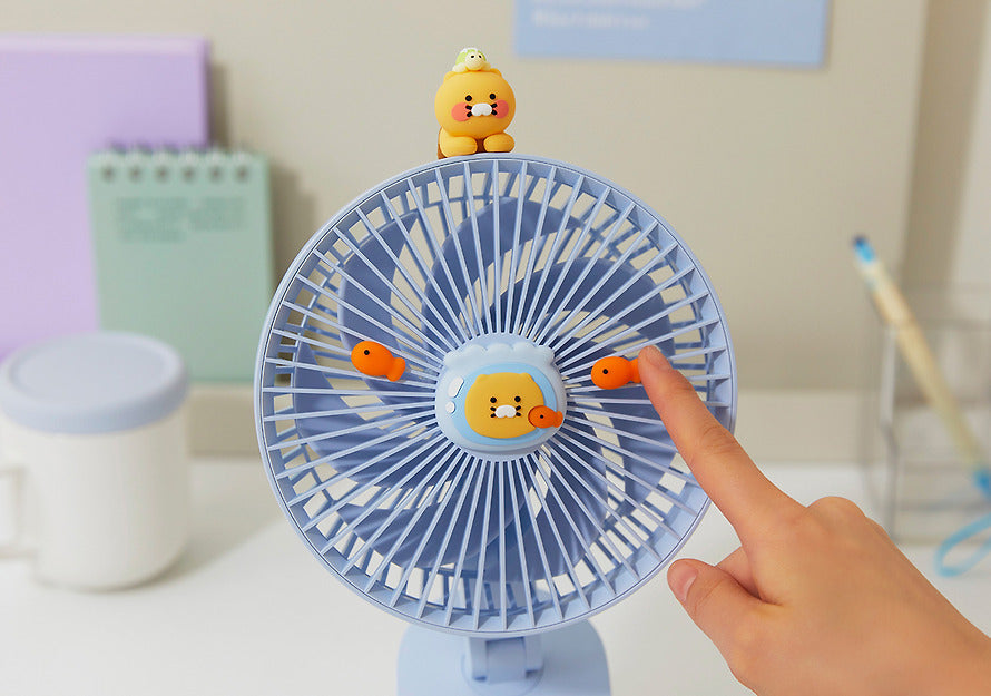 [KAKAO FRIENDS] Choonisk Rotating Fan with Clip - 클립형 회전 선풍기_춘식이