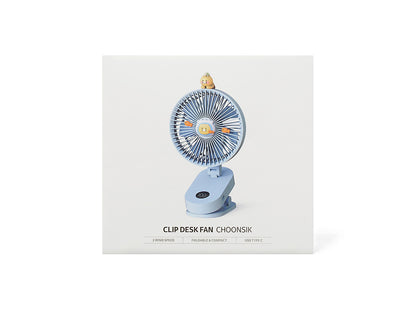 [KAKAO FRIENDS] Choonisk Rotating Fan with Clip - 클립형 회전 선풍기_춘식이