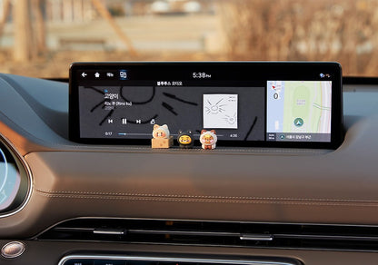 [KAKAO FRIENDS] Meow Mini Car Deco Figure Set - 냥냥 차량용 미니 데코 피규어 세트