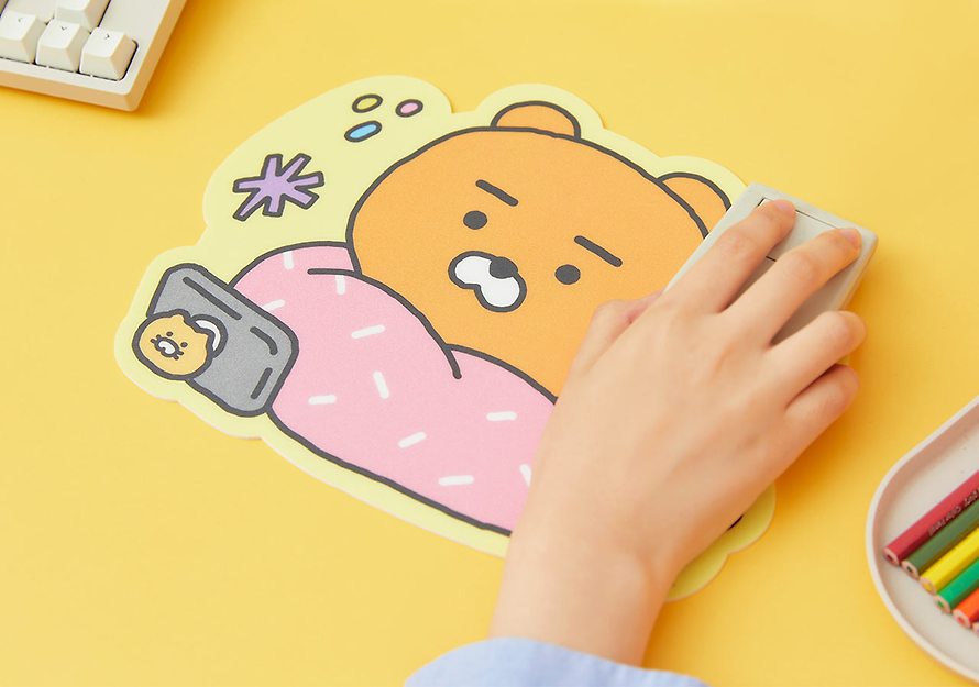 [KAKAO FRIENDS] Ryan Daily Mouse Pad - 데일리 마우스 패드 라이언