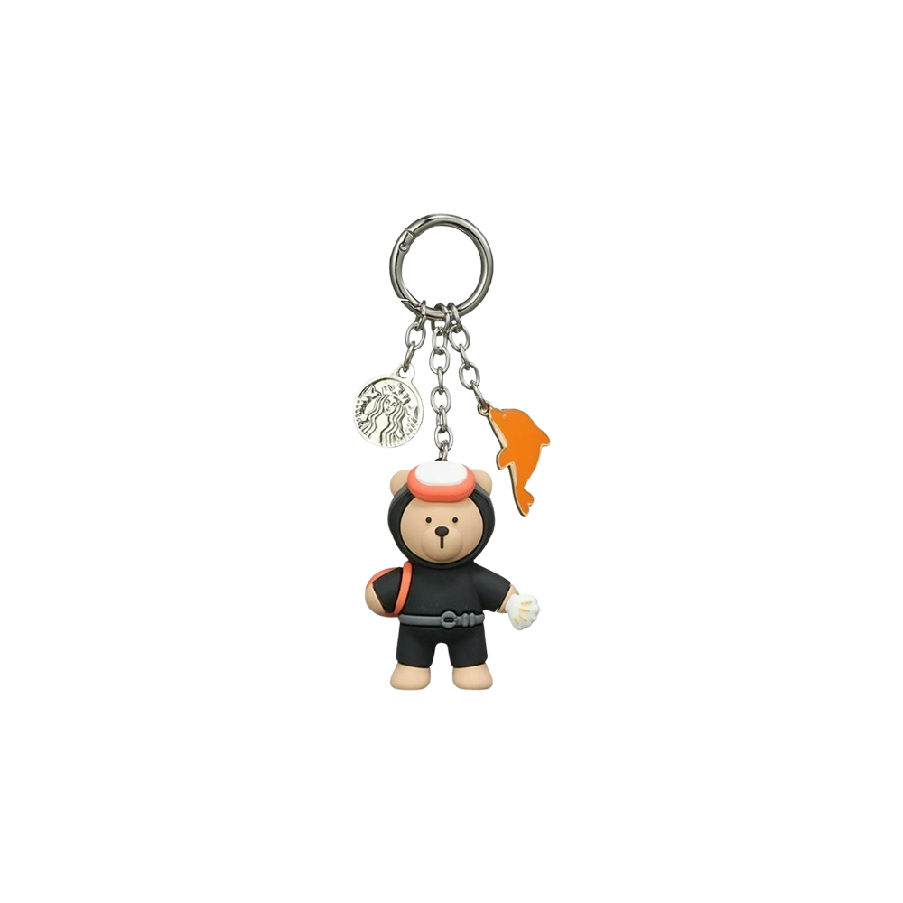 [K-Starbucks] Korean Regional Collection JEJU KEYCHAIN 스타벅스 안녕 제주 베어리스타 키체인